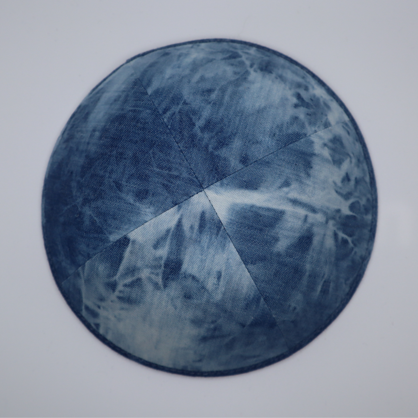 Keter Blue Tie-Dye Kippah